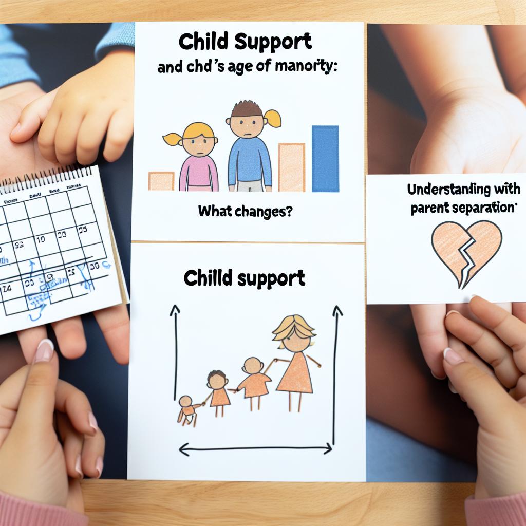 3 conseils sur pension parent séparation : Pension et majorité de l’enfant : quels changements ?