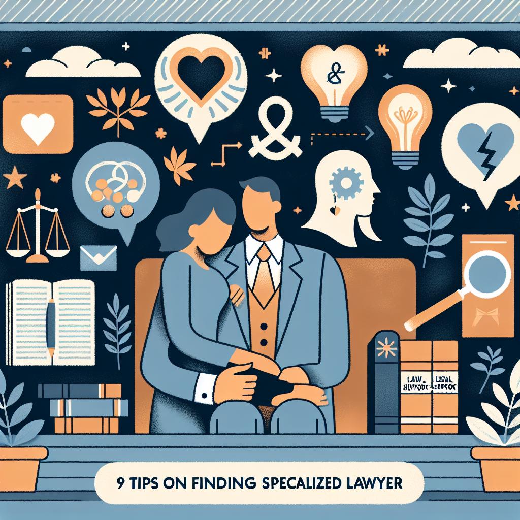 9 conseils sur aide divorce soutien : Comment trouver un avocat spécialisé ?